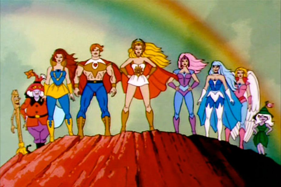 An animated TV series called "She-Ra: Princess of Power" began airing in 1985.