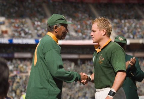 "Invictus" is an uplifting historical drama about South Africa's bid to win the Rugby World Cup in 1995. The movie was directed by Clint Eastwood and featured Morgan Freeman and Matt Damon.