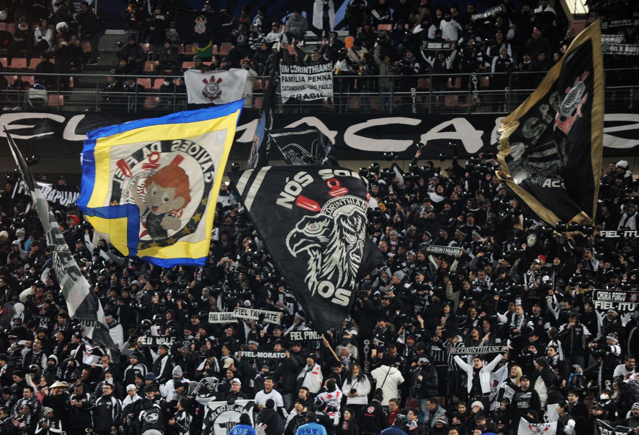 It is estimated 30,000 Corinthians fans are in Japan to support the Brazilian club in the Club World Cup.