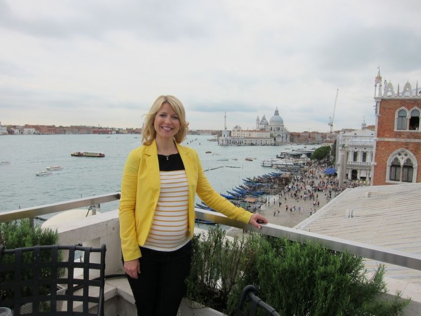Samantha Brown has been hosting travel shows for the past 13 years. She's expecting twins this year: a boy and a girl.