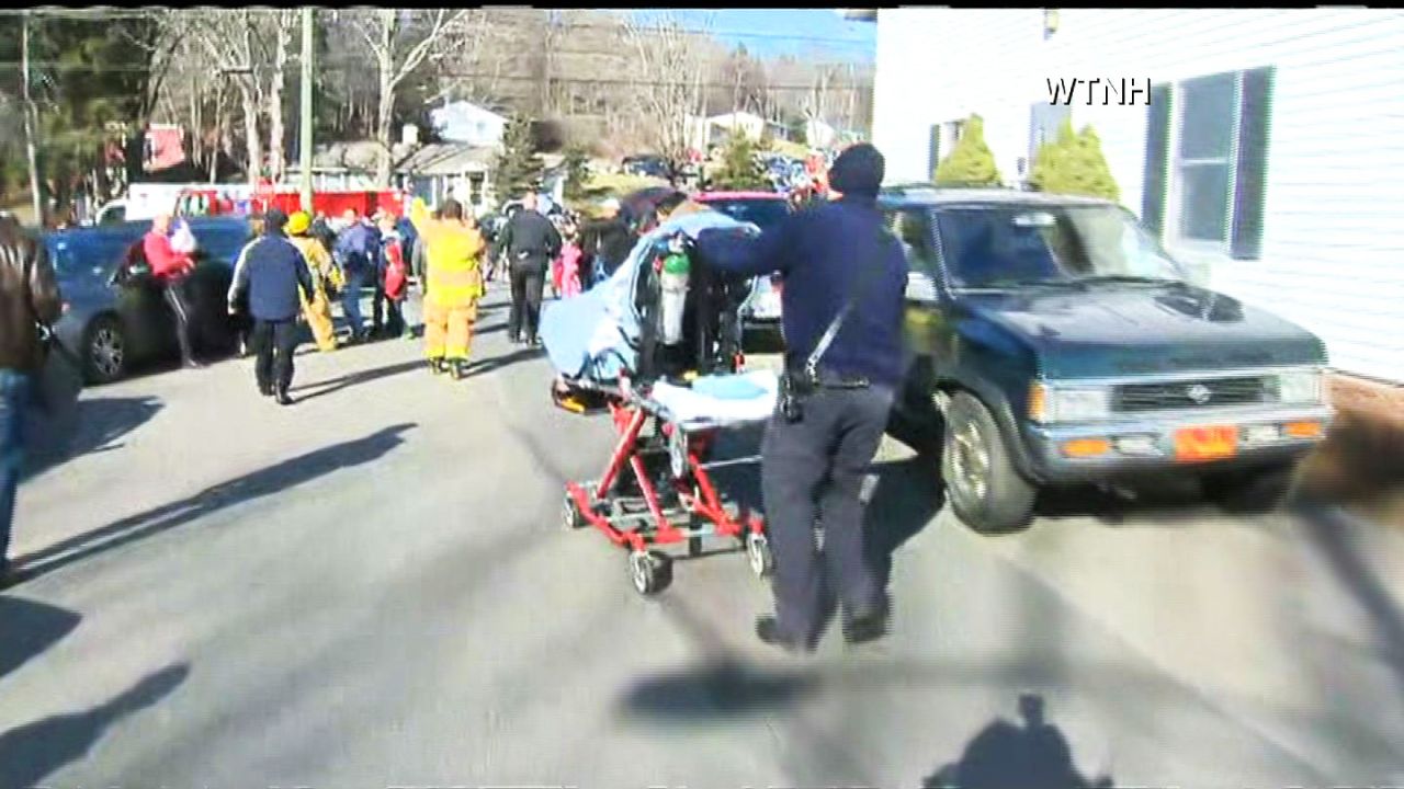 Veinte niños y 6 adultos murieron en el tiroteo en la Escuela Primaria Sandy Hook de Newtown, Connecticut.