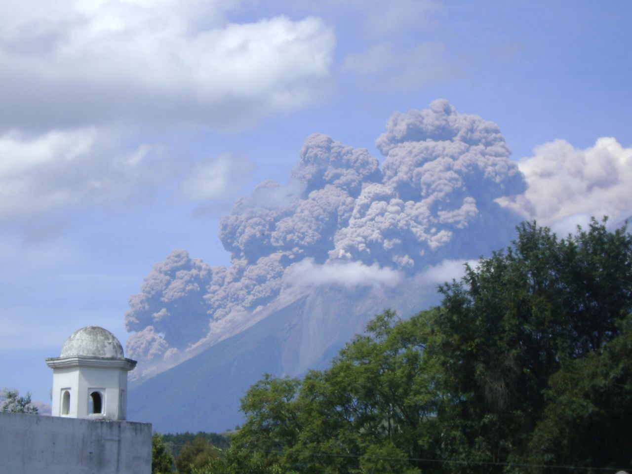 Fuego Volcano spewed ash into the air in <a href="http://ireport.cnn.com/docs/DOC-841218">Antigua, Guatemala</a>, shortly after it erupted in September. Photographer Jennifer Rowe said, "People who have lived here for more than 20 years have told me this is the biggest eruption they've ever seen."