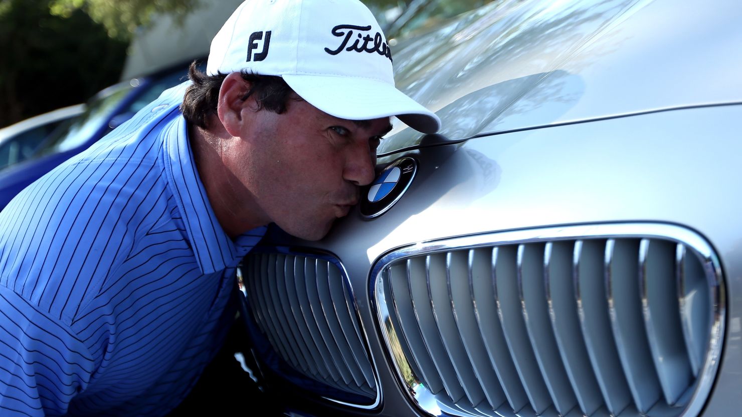 South African golfer Keith Horne was presented with a BMW car after his second hole-in-one on the 12th at Leopard Creek.