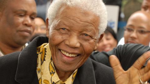 Nelson Mandela, seen voting in South Africa's April 2009 elections, was hospitalized on March 27, suffering from a lung infection.