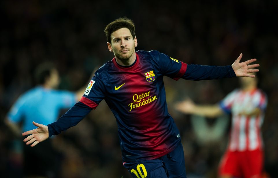 Messi curls home Barca's third and his 89th of 2012 on 57 minutes to seal victory and stretch the team's lead at the top of La Liga. 