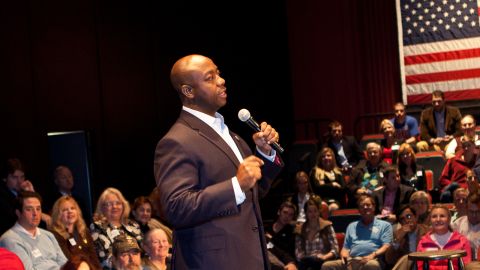 Sen. Tim Scott was appointed last year, representing South Carolina.