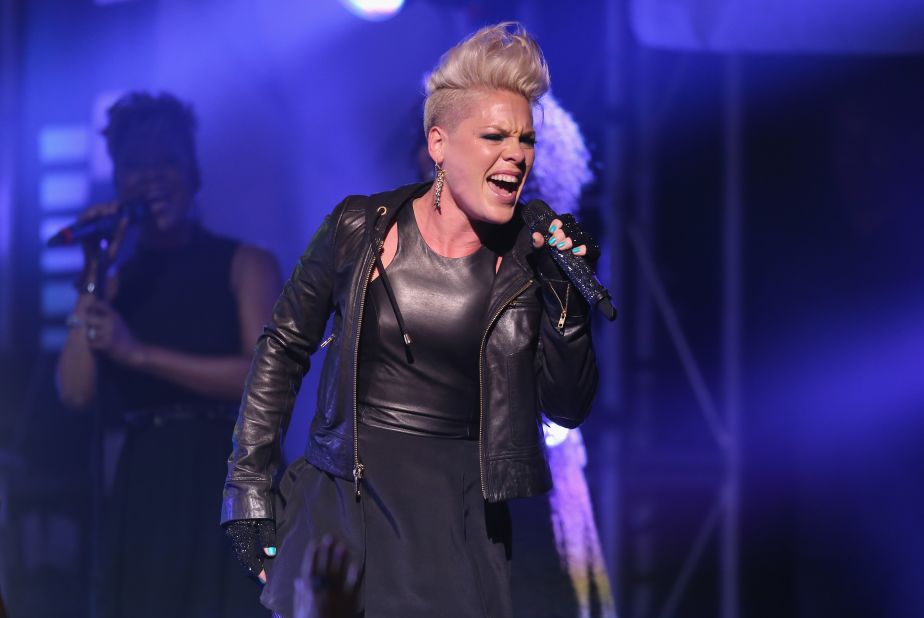 Pink released "Blow Me (One Last Kiss)," the first single off her sixth studio album, "The Truth About Love," in July. She <a href="http://www.mtv.com/videos/misc/832106/blow-me-one-last-kiss-live.jhtml" target="_blank" target="_blank">performed the song</a> at the 2012 MTV Video Music Awards in September with help from some dancing lips. 