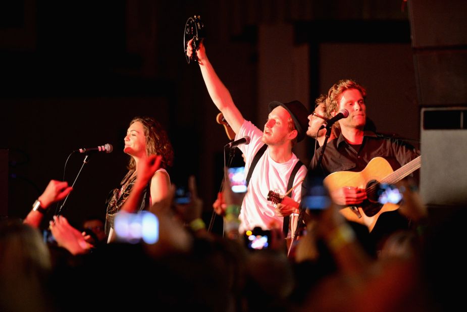"Ho Hey," the first single off The Lumineers' self-titled debut album, was released in June. It has spent 27 weeks on Billboard's Hot 100, peaking at No. 4; and it's currently the No. 1 tune on Billboard's Rock Songs chart.