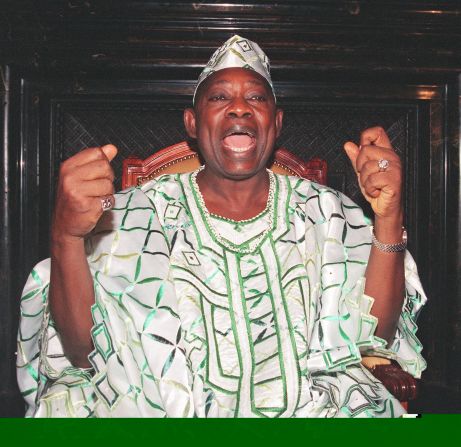 Politician and philanthropist MKO Abiola won almost 60% of the 1993 vote. But Nigeria's ruling junta annulled the election and in 1994 arrested Abiola on a charge of treason.