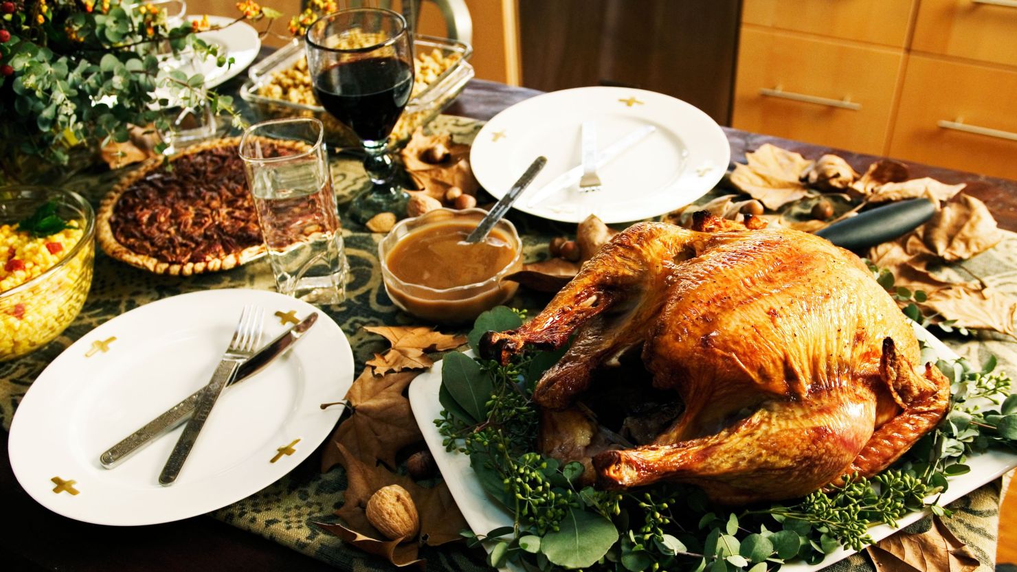 A table laden with holiday food offerings can present a minefield for people with food allergies.