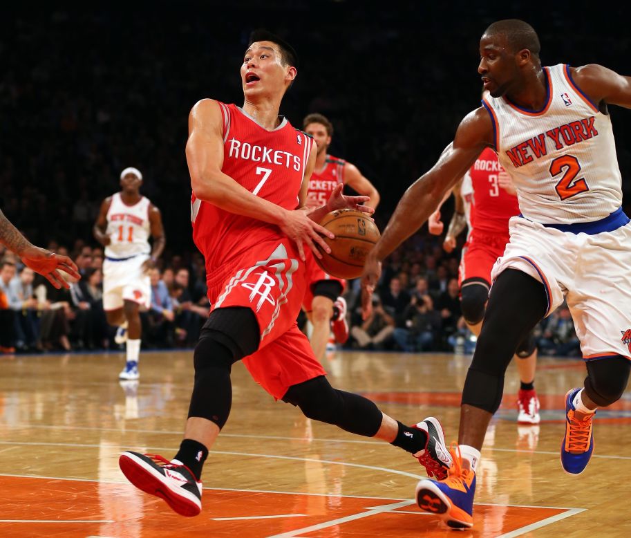 <strong>Highest trending athlete: Jeremy Lin: </strong>Houston Rockets star Jeremy Lin was Google's highest trending athlete of the year. Lin, one of a very few Asian Americans in the NBA, was virtually unknown before he burst on to the New York Knicks side early in 2012. "Linsanity," the name given to the fervor surrounding him, was the 10th most used meme on Facebook in the U.S this year.