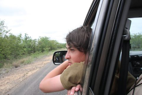 Nadav started the website after growing tired of asking his parents to stop passing motorists in Kruger to ask them what animals they'd seen.