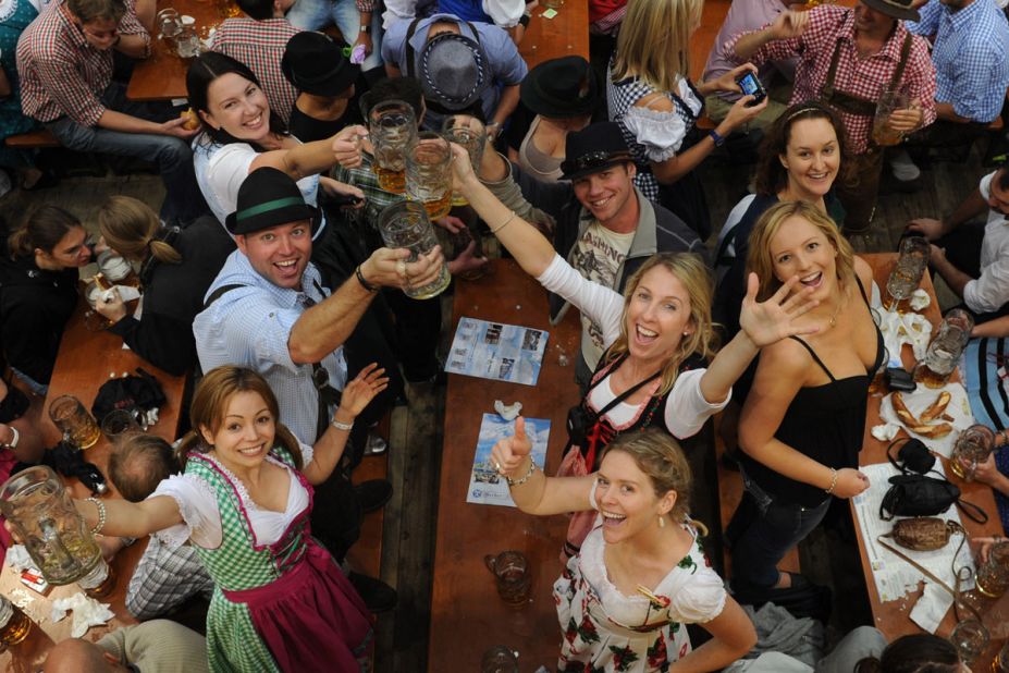 Oktoberfest in Munich is so popular no one wants to wait till October to start; the 2013 event runs from September 21 to October 6.