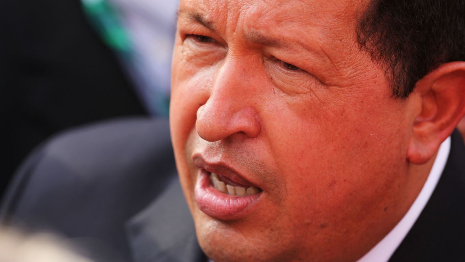Venezuela's information minister said President Hugo Chavez is battling a respiratory infection.