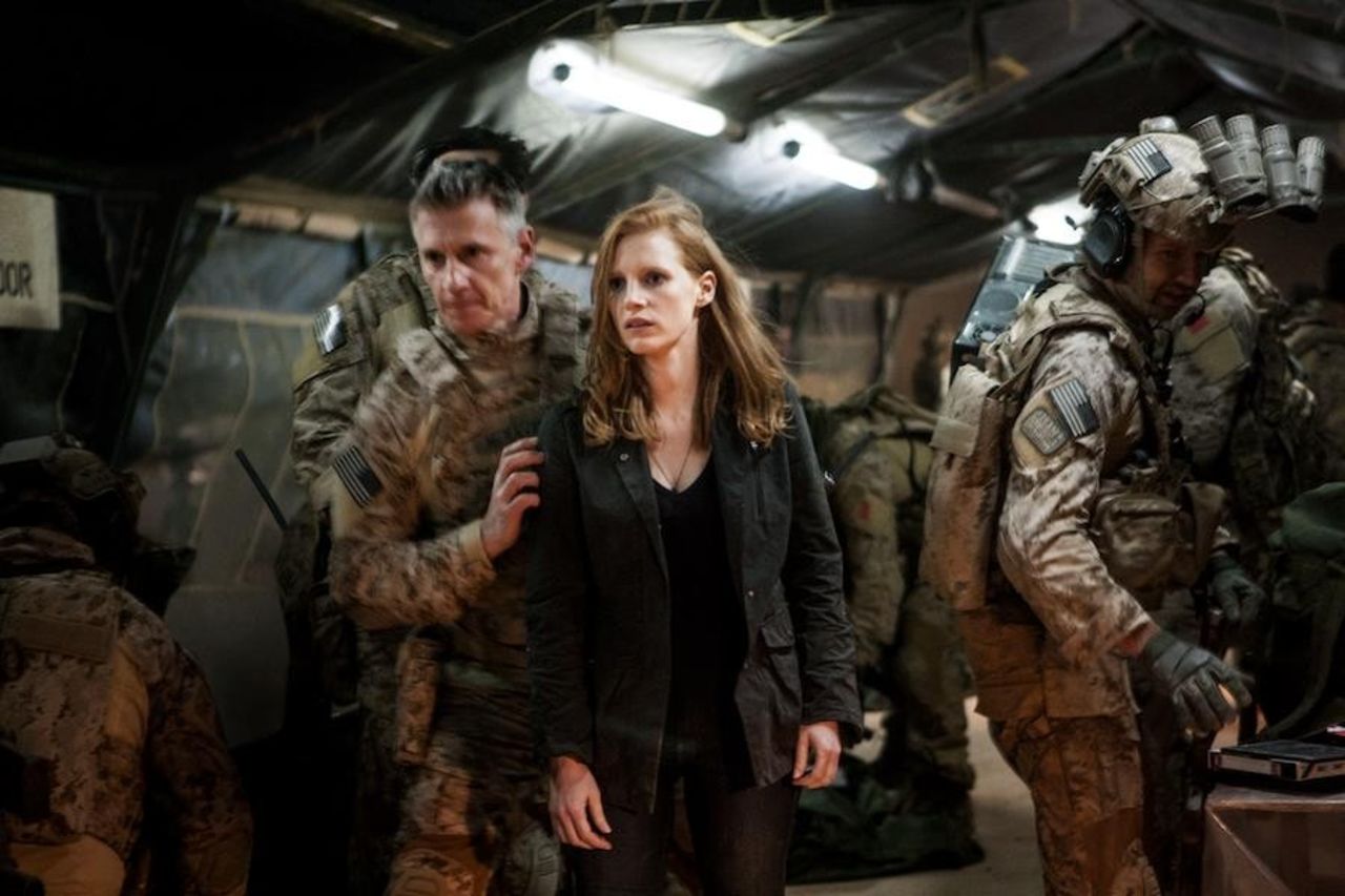 Don't let the controversy over torture scenes put you off: Kathryn Bigelow's gripping, lean and anguished account of the hunt for Osama bin Laden is designed to stir soul-searching. Jessica Chastain has won raves as a CIA agent who leads the search.