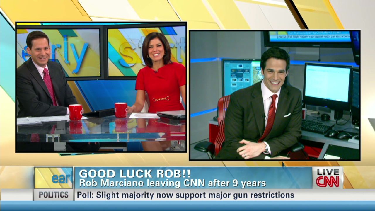 Farewell & best advice from Rob Marciano