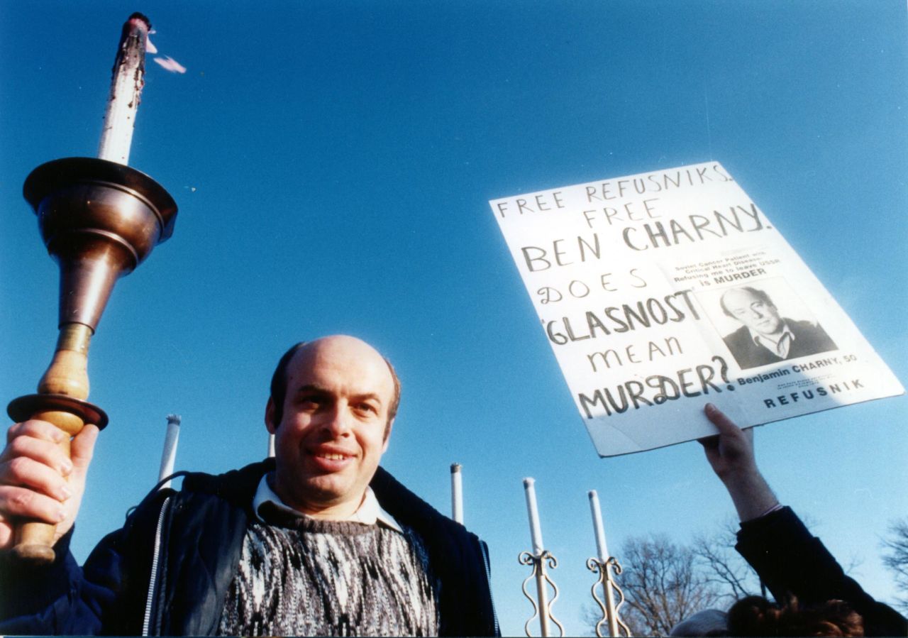 Natan Sharansky, the most famous refusenik, was freed in 1986 and traveled around the U.S. to drum up support for the rally, which was his brainchild. He went on to be a human rights activist, author and politician in Israel. 