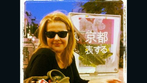 Kira Volvovsky in Jerusalem, 25 years after she arrived in Israel.