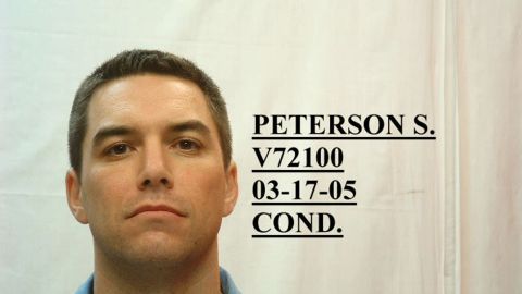 Scott Peterson sits on death row for the murder of his wife.