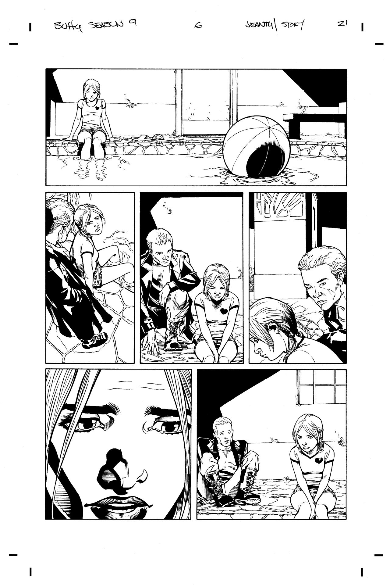 Buffy Summers decided to terminate her pregnancy in the sixth and seventh issues of "Buffy the Vampire Slayer, Season 9" in 2011. Abortion is not a topic discussed very often in comics, and the storyline received a good deal of attention online and in the media.