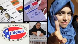 Elections worldwide sent voters to the polls in 2012.