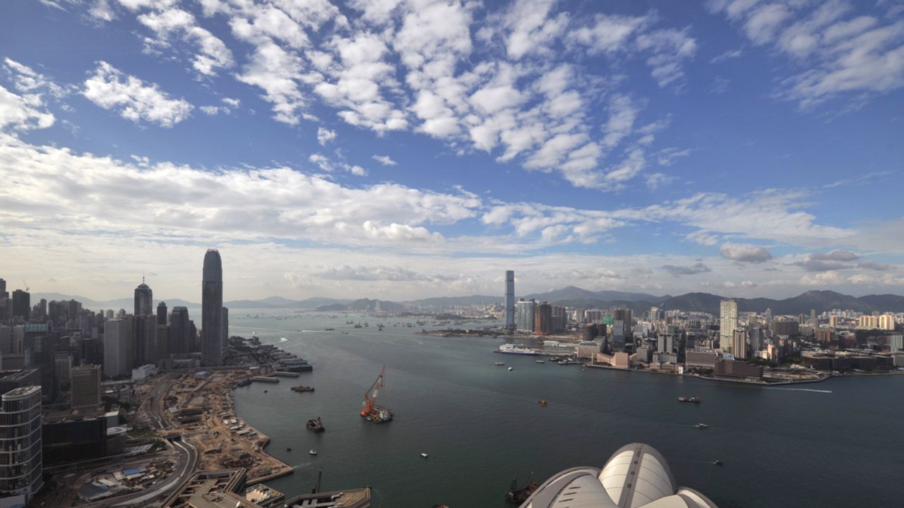 Hong Kong's iconic harbor.