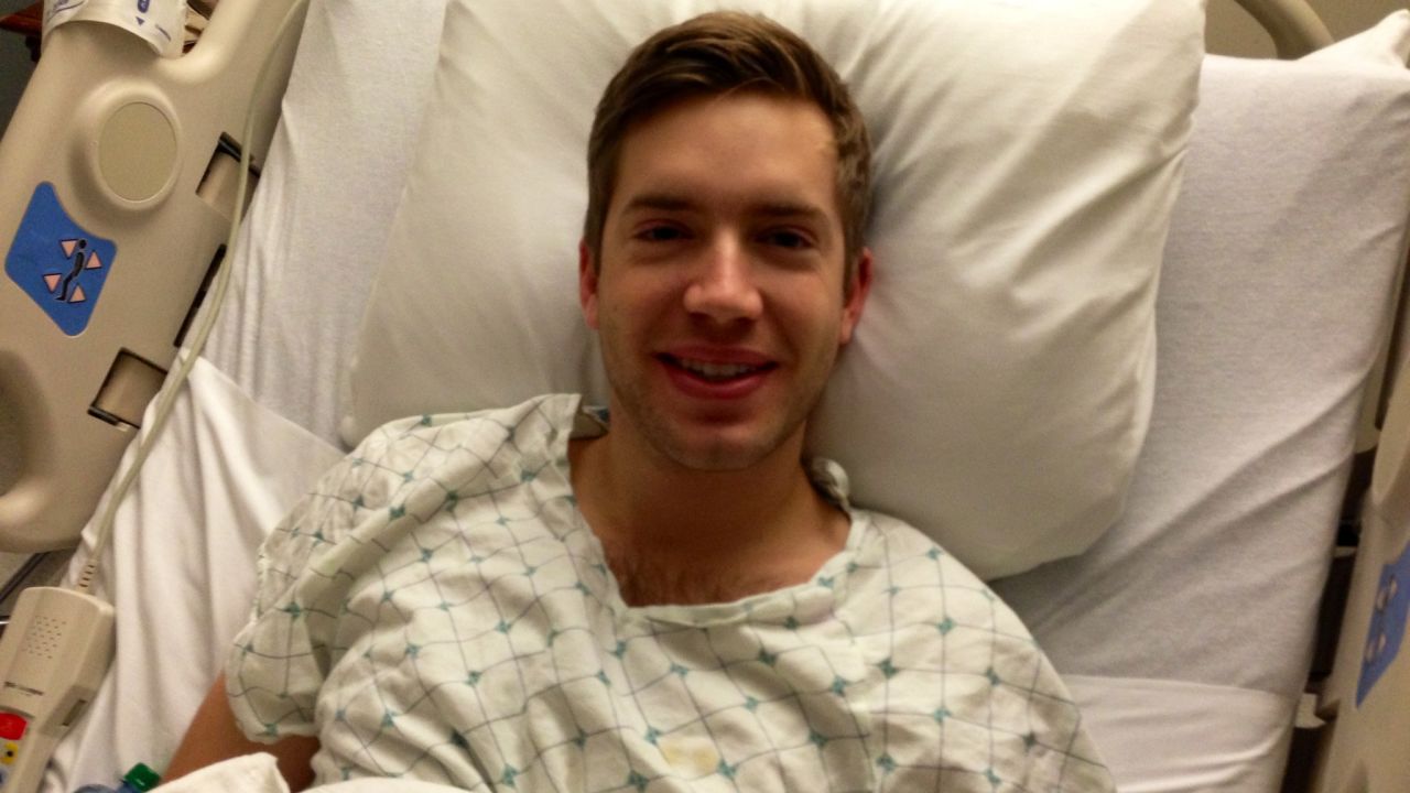 William Hudson, a producer in the CNN Medical Unit, donated his own bone marrow to an anonymous recipient.