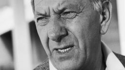 circa 1977: Headshot of American actor Jack Klugman squinting outdoors. (Photo by Hulton Archive/Getty Images) 