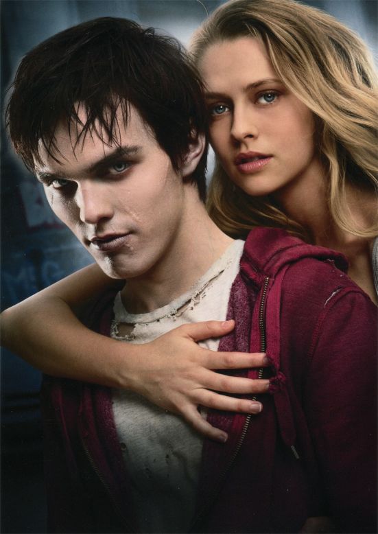 Nicholas Hoult and Teresa Palmer star in "Warm Bodies," based on the novel by Isaac Marion. Hoult plays a zombie who falls for Julie (Palmer), the girlfriend of one of his victims. Rob Corddry, Dave Franco and Analeigh Tipton also star in the comedy-horror-romance flick, to hit theaters on February 1.
