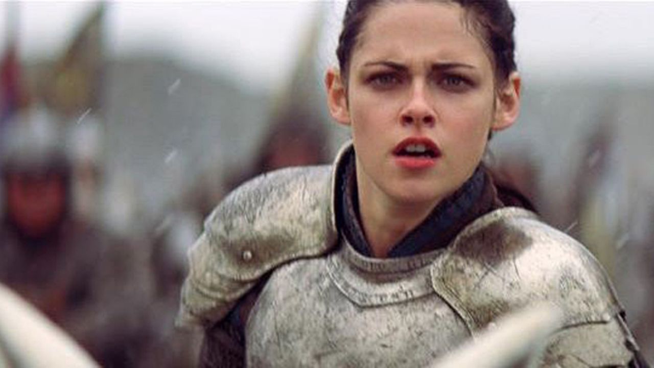 Kristen Stewart stars as a tough version of the Snow White character in "Snow White and the Huntsman."
