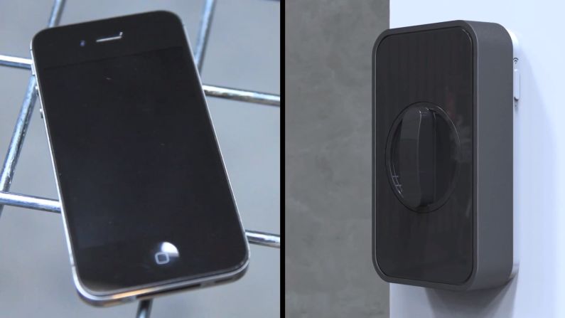 Lockitron allows you to lock and unlock your deadbolt using a smartphone.