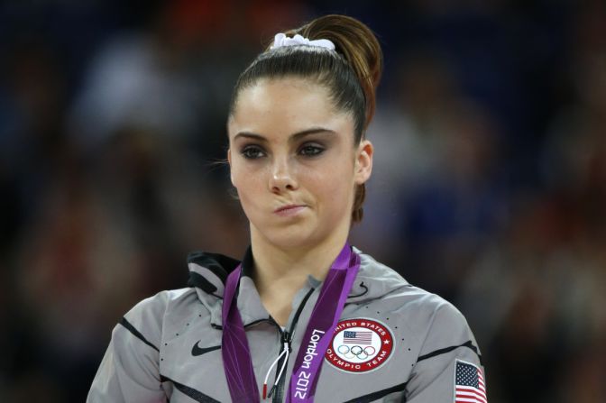 U.S. athlete McKayla Maroney was not impressed with winning a silver medal at the London Olympic Games.