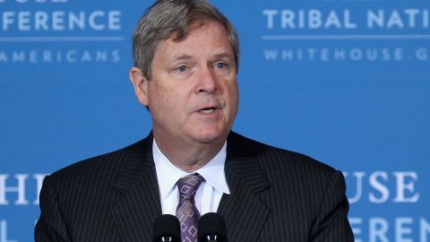 Agriculture Secretary Tom Vilsack is pictured.