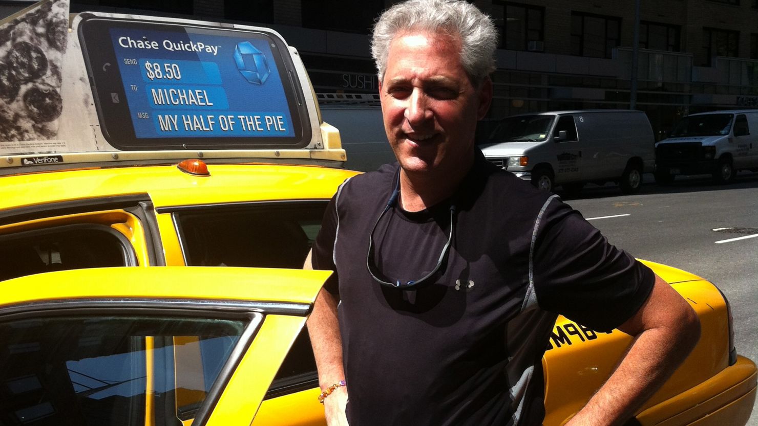 Jack Alvo, once a Wall Streeter, drives a New York City cab six days a week.