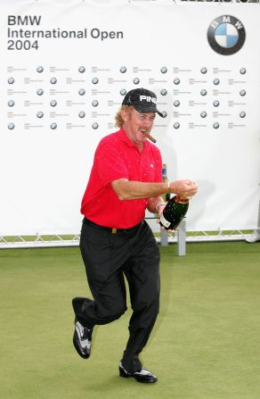 Jimenez won five tournaments in 2004, the last of which was the BMW International Open in Munich, Germany.
