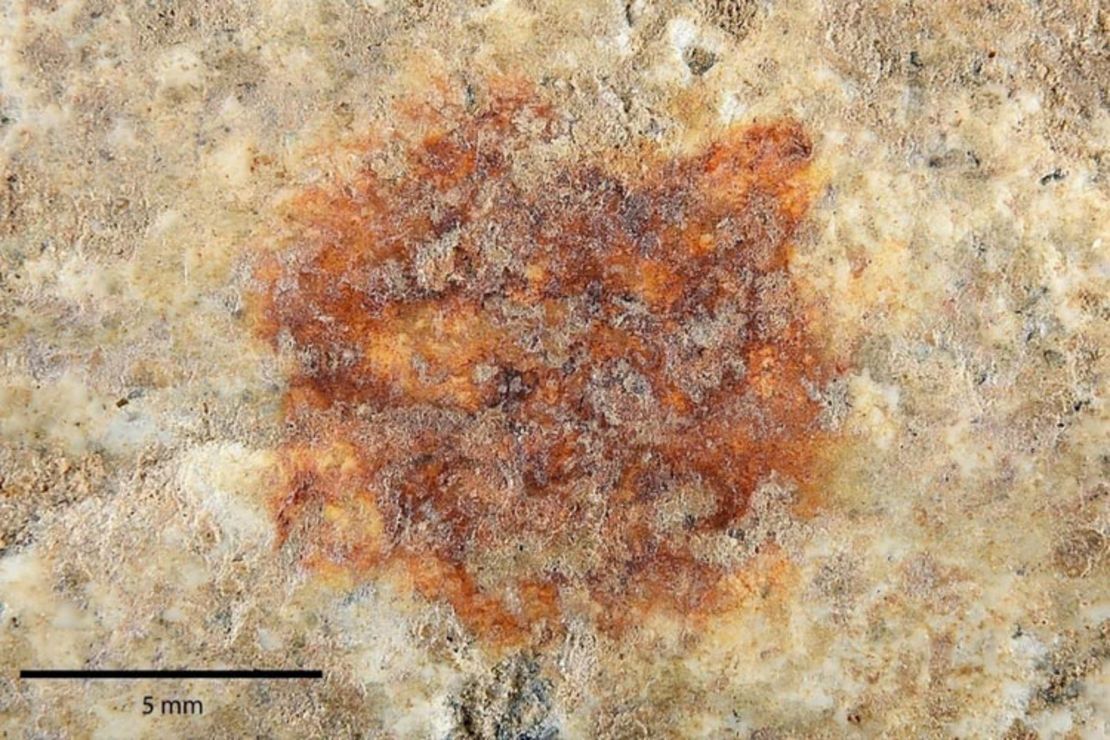 Around 43,000 years old, this mark is the oldest known complete human fingerprint on record.