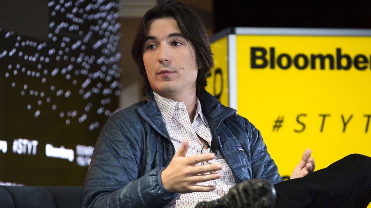 Robinhood CEO Vlad Tenev speaks during a conference in 2018 in New York.?