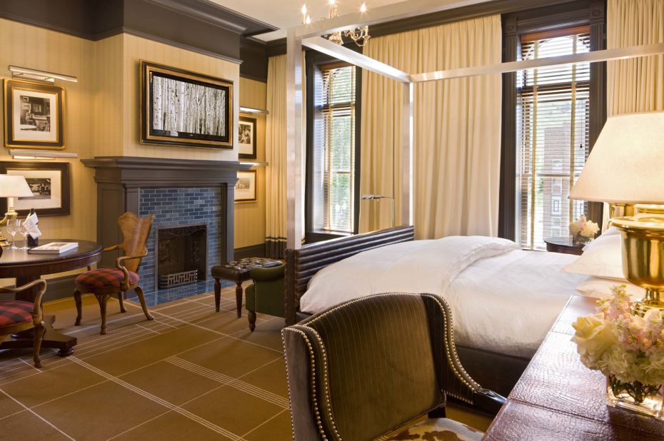 The 93 rooms at Aspen's Hotel Jerome underwent extensive upgrades during the four-month renovation. 