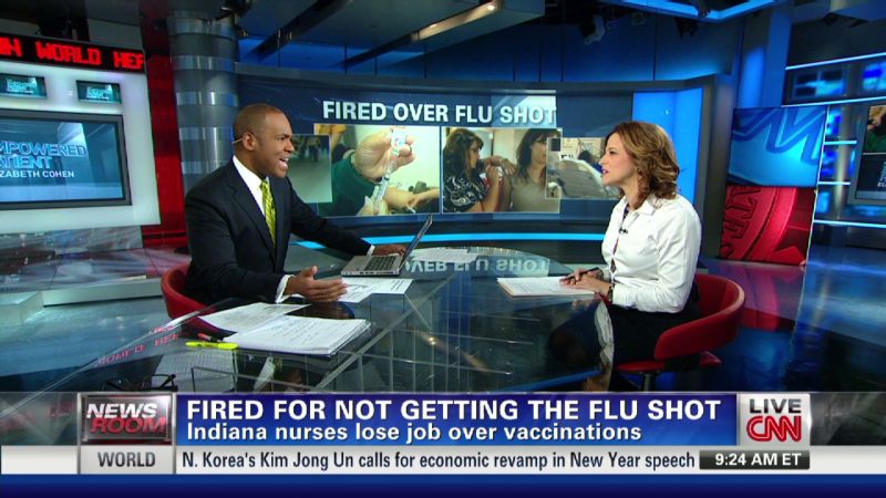 Fired Over Flu Shot Cnn