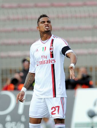AC Milan's Kevin Prince-Boateng walked off the pitch after being racially abused during his side's friendly game with Pro Patria earlier this month. The midfielder was praised for his actions by FIFA president Sepp Blatter.