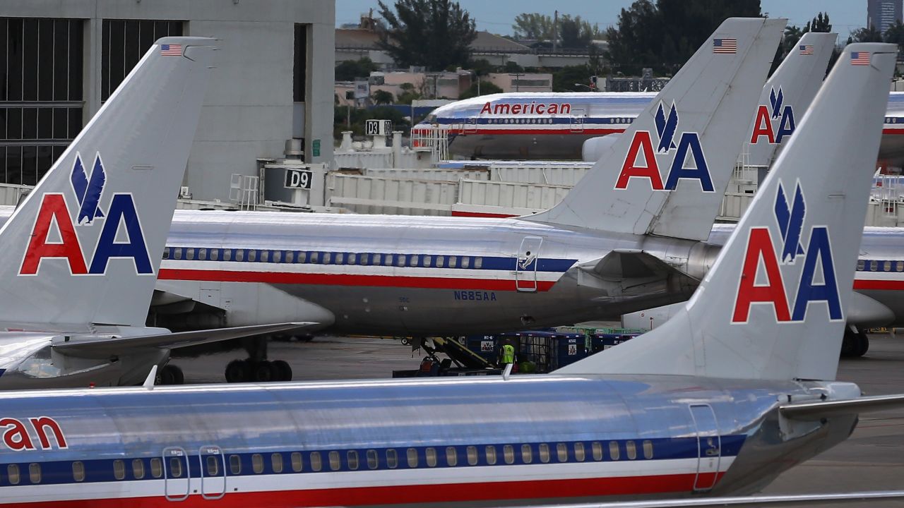 American Airlines estimates it flies about 275,000 passengers a day.