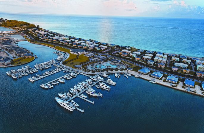 Bimini Bay Resort features 374 rooms, suites and villas.