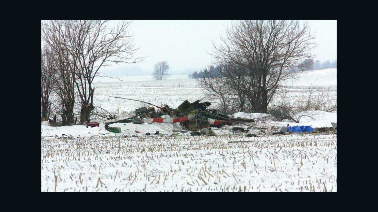A Mercy Medical Center-North Iowa Air-Med helicopter crashed in a field in northern Iowa.
