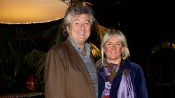 Vittorio Missoni and his wife, Maurizia Castiglioni, attend a party in Milan, Italy, in 2010.