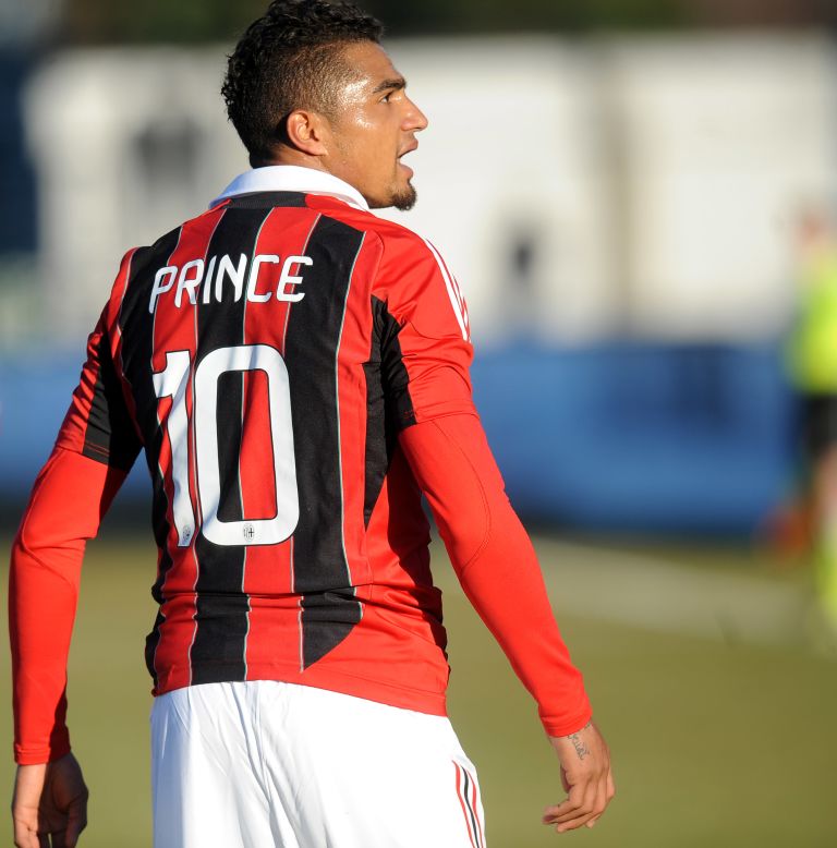 AC Milan's Kevin-Prince Boateng suffered abuse from fans friendly match against Pro Patria  in January 3, 2013. Boateng stormed off the pitch after being subjected to racist chants.