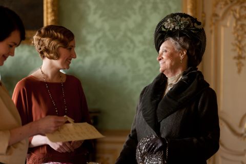 Strip away the period costumes and posh accents and you're reminded that "Downton Abbey" is, at its heart, a great, big, pretty soap opera -- with all the sex, death and melodrama that entails. On top of that, there are folks in Great Britain who see it months before we do here in the U.S.