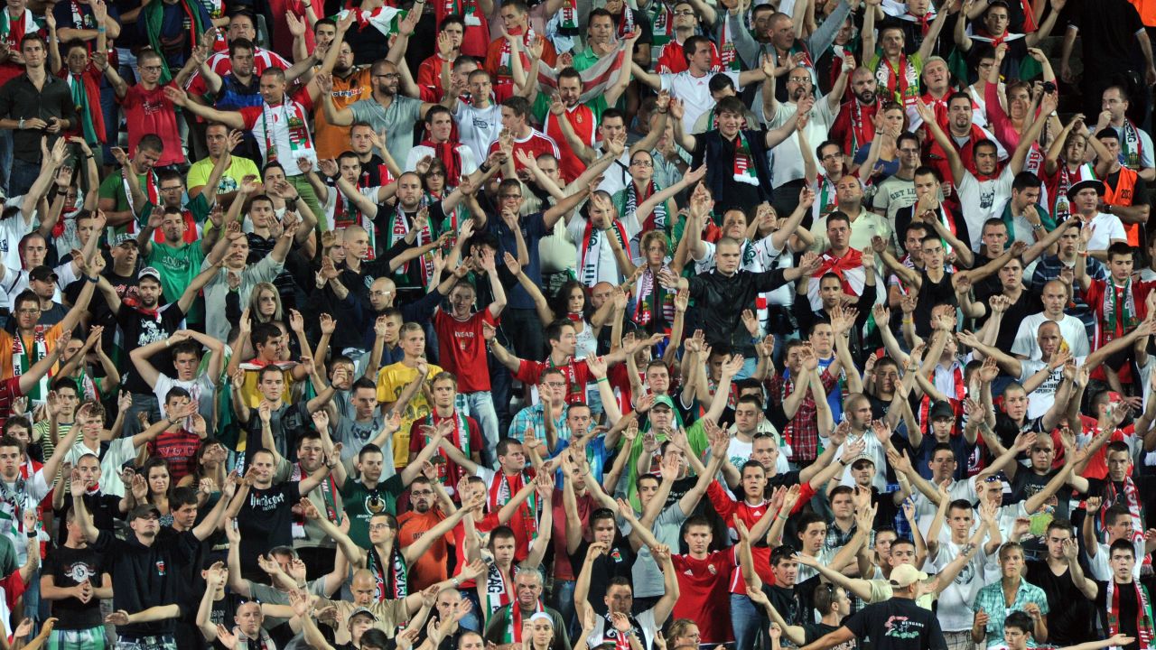 A group of Hungary fans were found by a FIFA investigation  to have aired anti-Semitic chants during a match with Israel