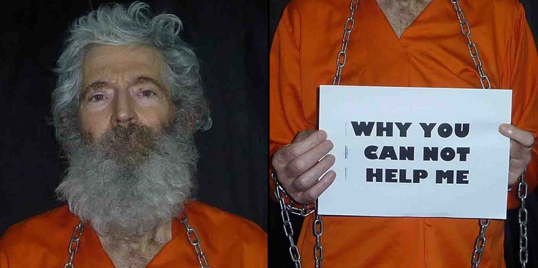 New pictures have been released by the family of American and retired FBI agent Robert Levinson who vanished during a business trip to Iran's Kish Island on March 8, 2007.