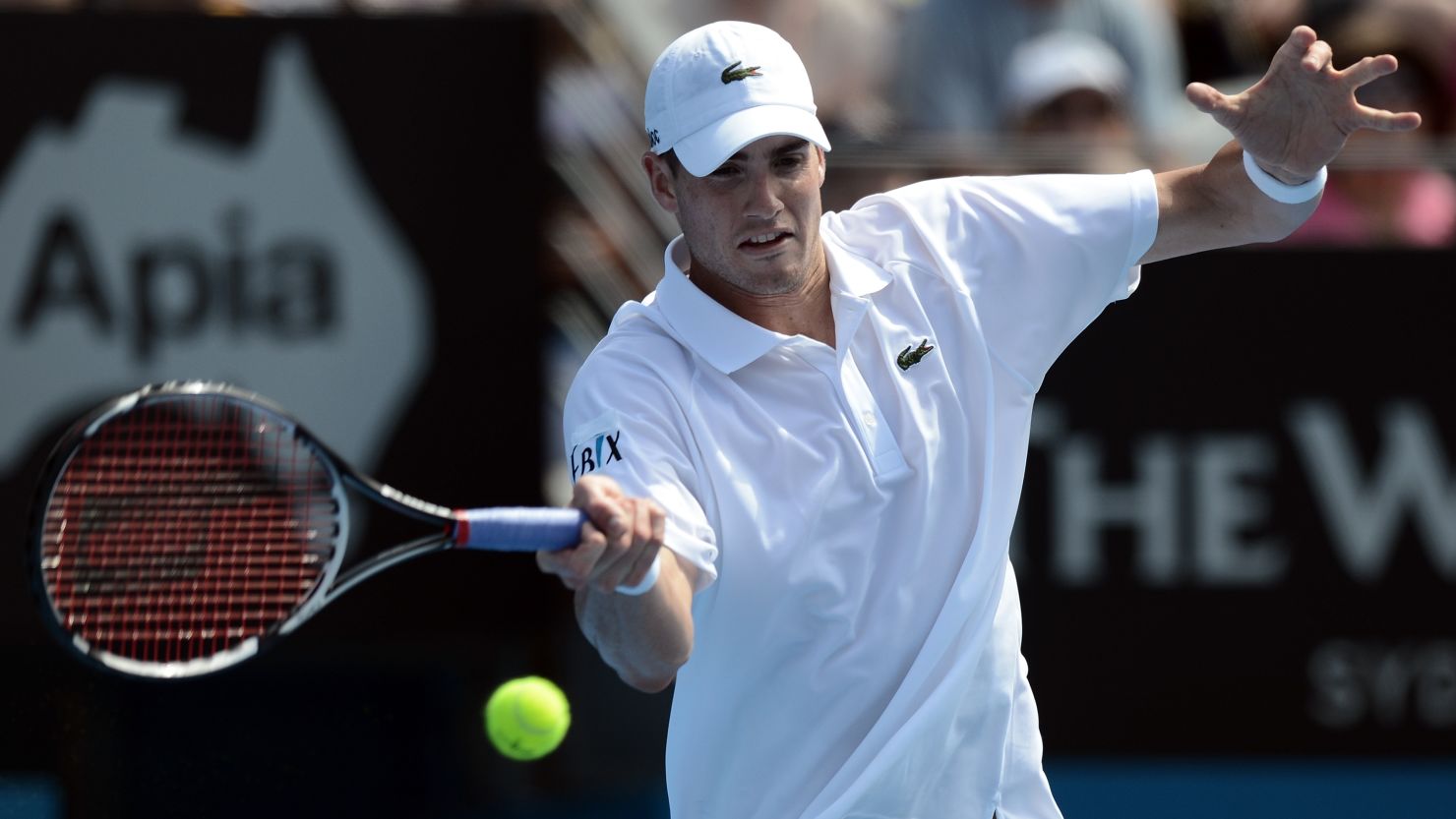 John Isner will miss this month's Australian Open, where he has never been beyond the fourth round.