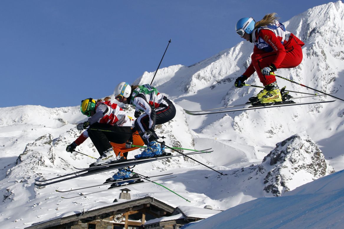 Ski cross is a four-way fight to the finish line across a specially constructed course complete with jumps, waves and steep turns. It enraptured audiences on its Olympics debut in Vancouver in 2010.